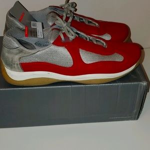 Prada Men's Low Top Sneakers